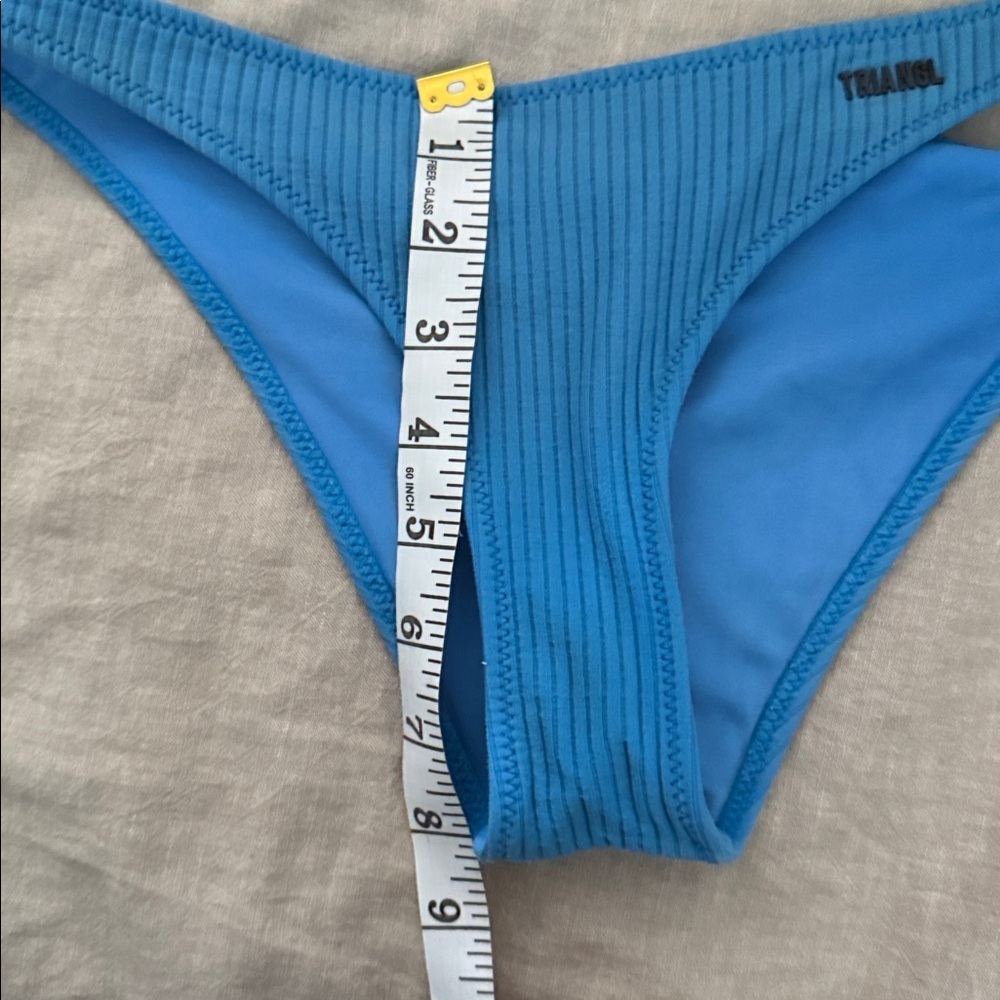 TRIANGL Arles Ribbed Blue Bottom Regular Coverage. S - Picture 4 of 7